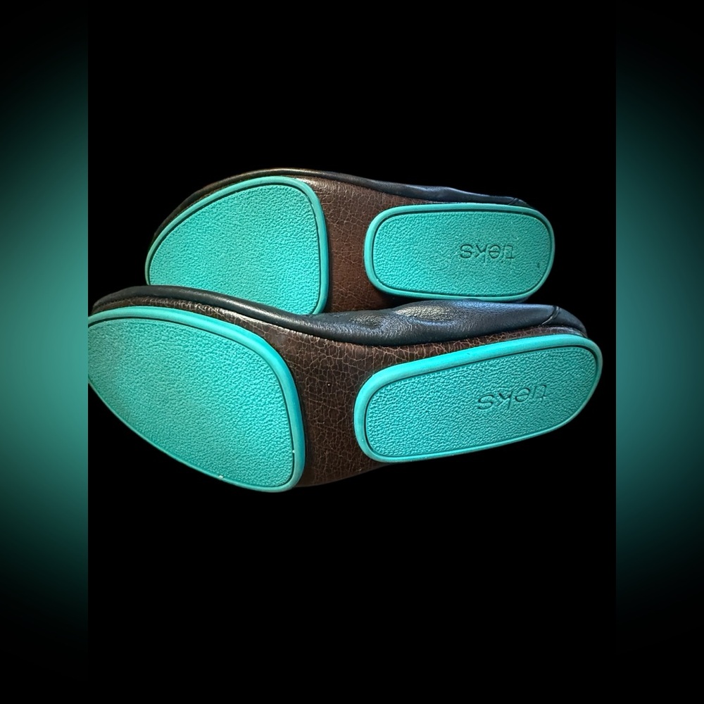 Tieks by Gavrieli Black Leather Ballet Flats - Picture 3 of 3